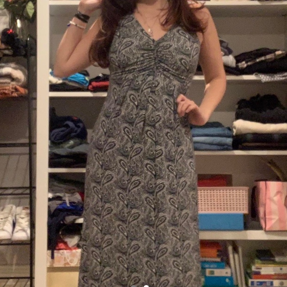 90’s Soft Flowy Boho Maxi Dress